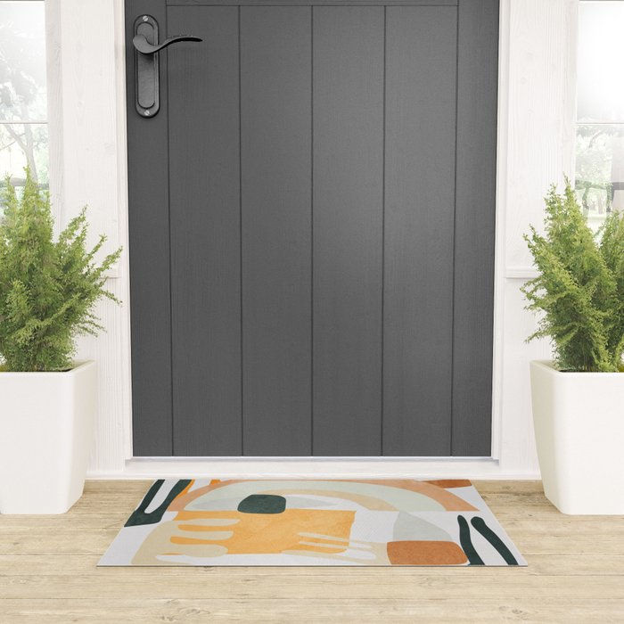 Abstract Art 10 Welcome Mat Gallery Image 3