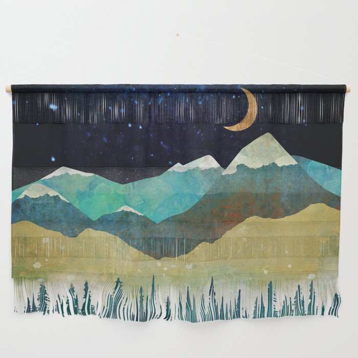 Snowy Night Wall Hanging Gallery Image 1
