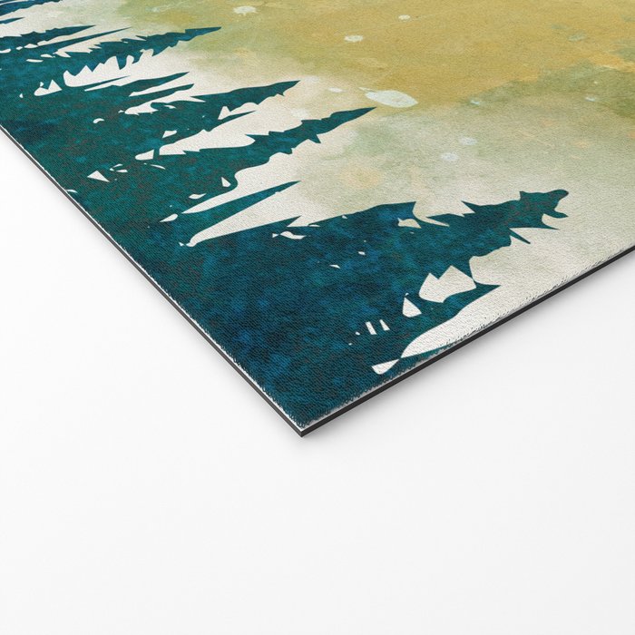 Snowy Night Welcome Mat Gallery Image 2