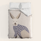 Whimsical European Hare Comforter Gallery Image 6