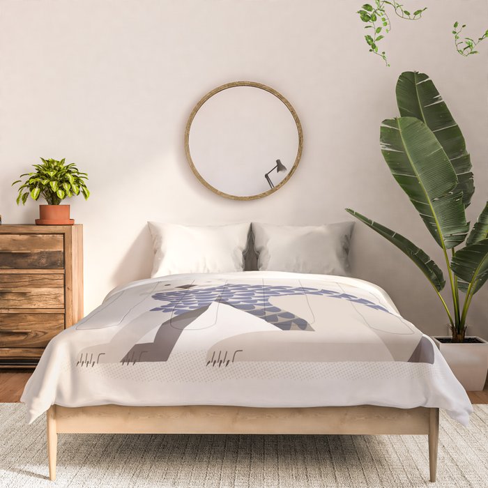 Whimsical European Hare Comforter Gallery Image 3