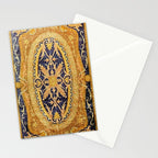 Antique French Savonnerie Aubusson Rug Print Stationery Card Gallery Image 2