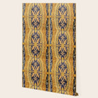 Antique French Savonnerie Aubusson Rug Print Wallpaper Gallery Image 2