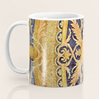 Antique French Savonnerie Aubusson Rug Print Coffee Mug Gallery Image 3