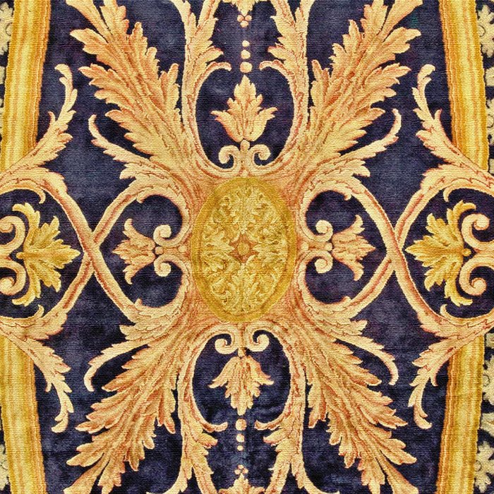 Antique French Savonnerie Aubusson Rug Print Coffee Mug Gallery Image 2