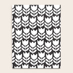 Tulip - Black & White  Notebook Gallery Image 4