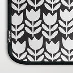 Tulip - Black & White  Laptop Sleeve Gallery Image 3