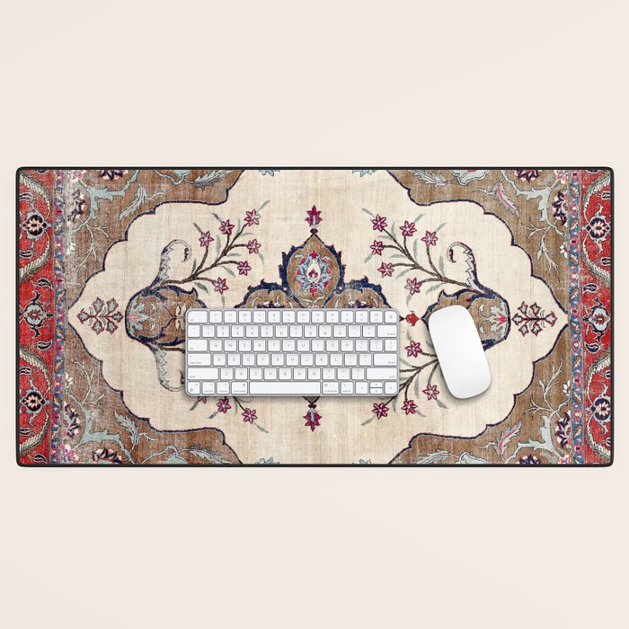 Khoy  Antique Azerbaijan Persian Rug Print Desk Mat Gallery Image 1