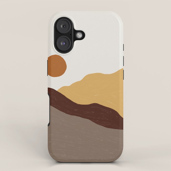 Acrylic Landscape #3 iPhone Case Gallery Image 1
