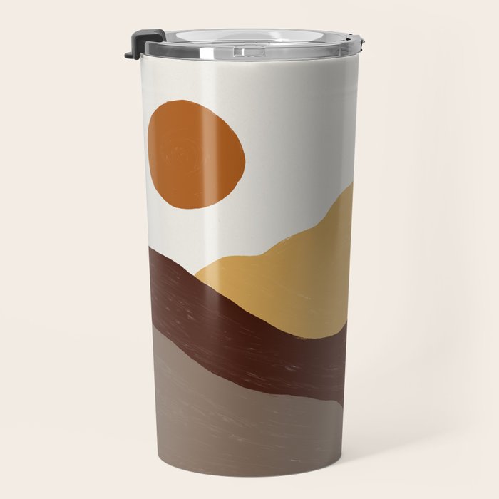Acrylic Landscape #3 Travel Mug Gallery Image 3