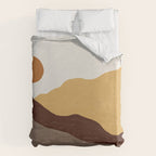 Acrylic Landscape #3 Duvet Cover Gallery Image 6