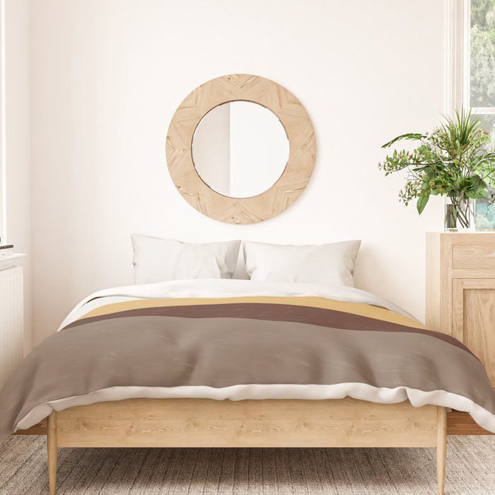Acrylic Landscape #3 Duvet Cover Gallery Image 3