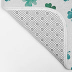St. Patrick's Day Shamrocks Bath Mat Gallery Image 2
