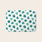 St. Patrick's Day Shamrocks Bath Mat Gallery Image 1