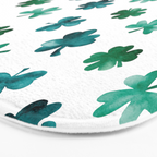 St. Patrick's Day Shamrocks Bath Mat Gallery Image 3