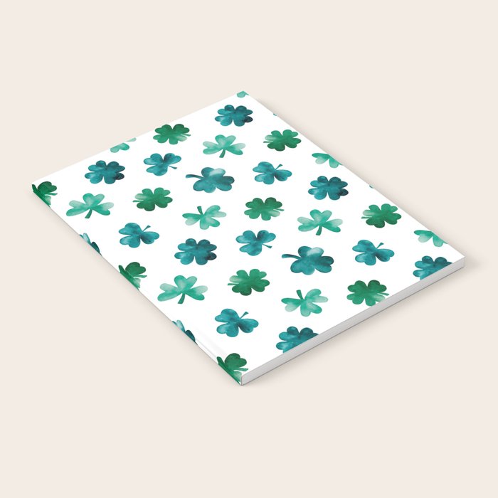 St. Patrick's Day Shamrocks Notebook Gallery Image 1