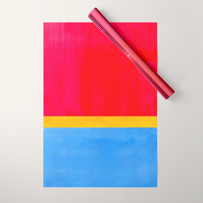 Red Lou Lou  Wrapping Paper Gallery Image 1