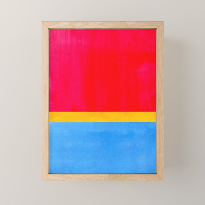 Red Lou Lou  Mini Art Print Gallery Image 1