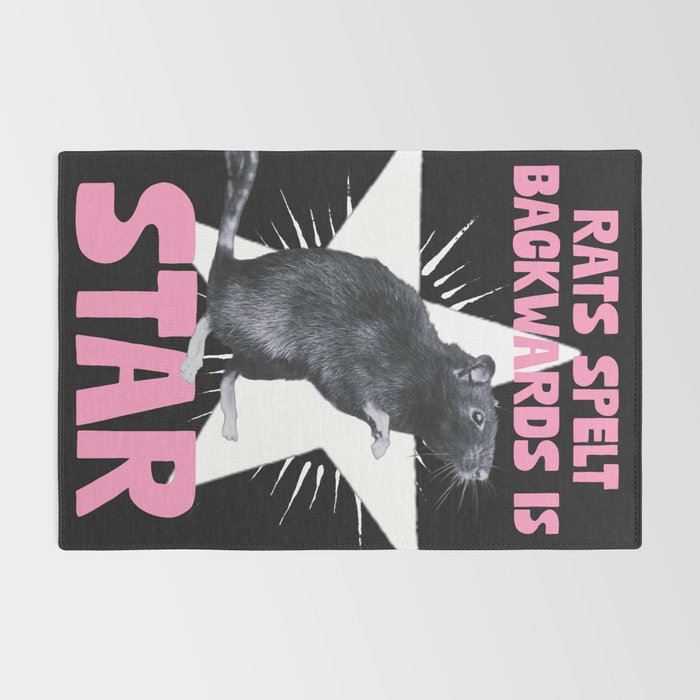 Rats spelt backwards is STAR Rug Gallery Image 2