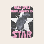 Rats spelt backwards is STAR Bath Mat Gallery Image 1