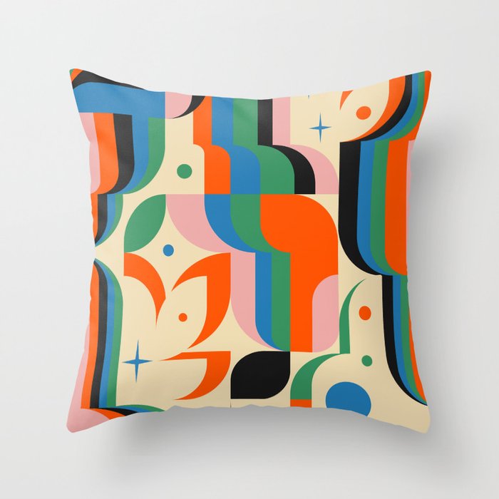 Grow Vigorously Throw Pillow Gallery Image 1