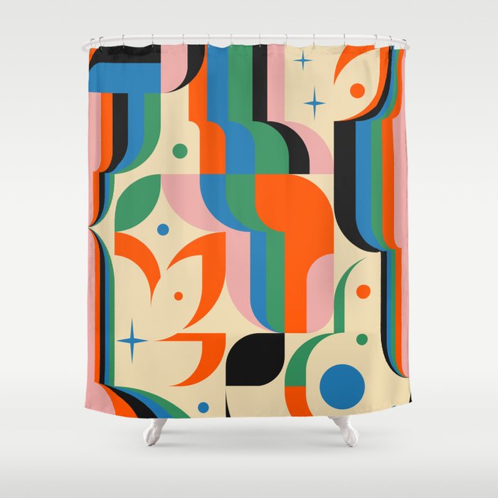 Grow Vigorously Shower Curtain Gallery Image 1