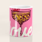Love Cocktail Illustration Coffee Mug Gallery Image 4