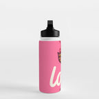 Love Cocktail Illustration Water Bottle Gallery Image 3