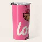 Love Cocktail Illustration Travel Mug Gallery Image 3