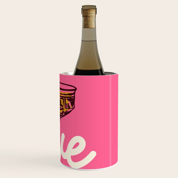 Love Cocktail Illustration Wine Chiller Gallery Image 3