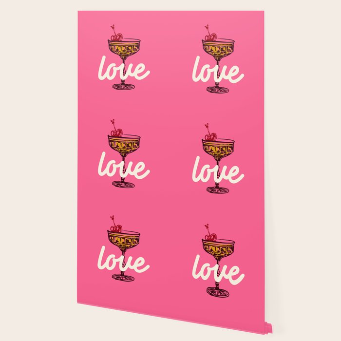 Love Cocktail Illustration Wallpaper Gallery Image 2
