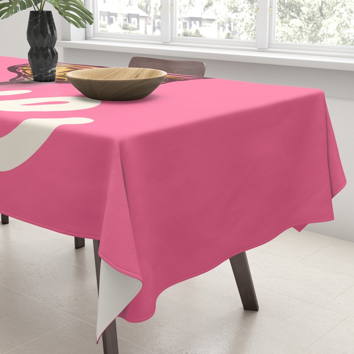 Love Cocktail Illustration Tablecloth Gallery Image 3