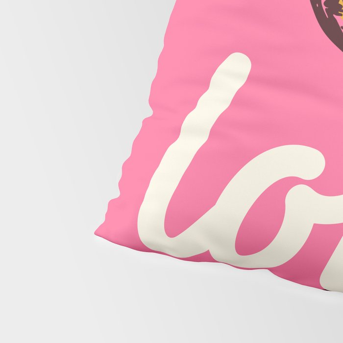 Love Cocktail Illustration Pillow Sham Gallery Image 4