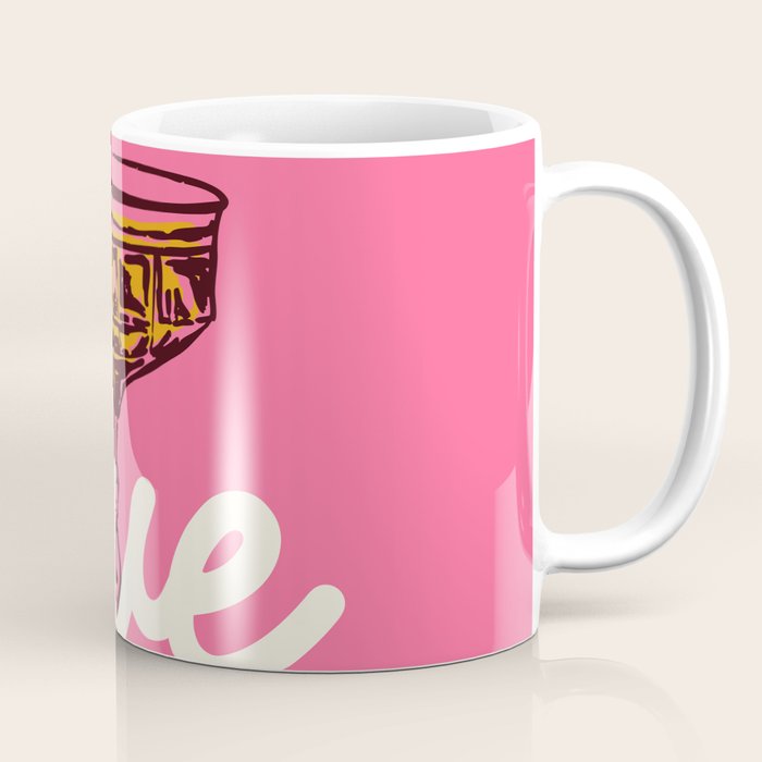 Love Cocktail Illustration Coffee Mug Gallery Image 1
