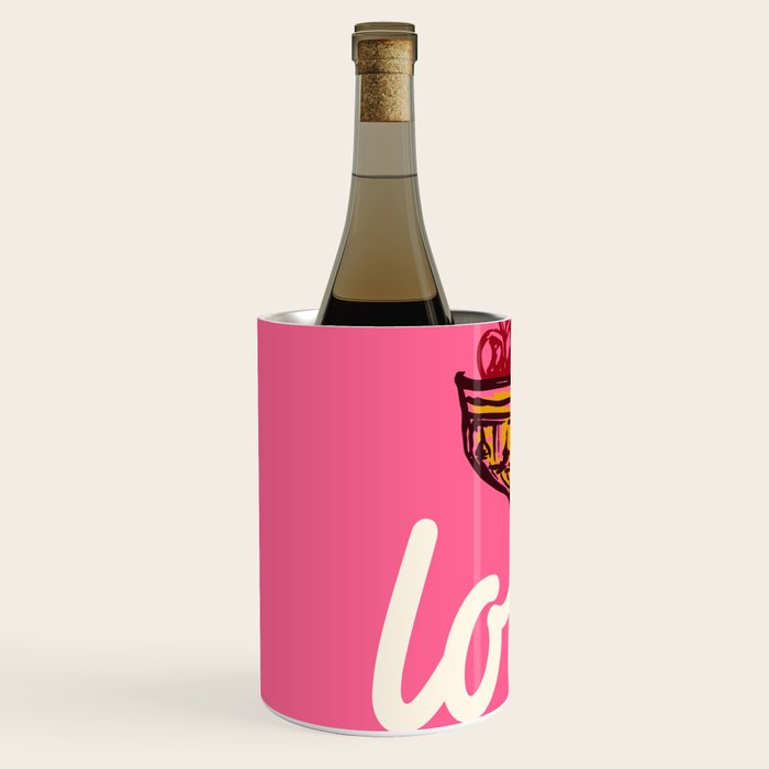 Love Cocktail Illustration Wine Chiller Gallery Image 2