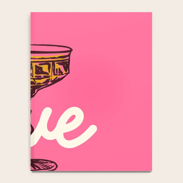 Love Cocktail Illustration Notebook Gallery Image 4