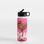 Love Cocktail Illustration Water Bottle Gallery Image 1