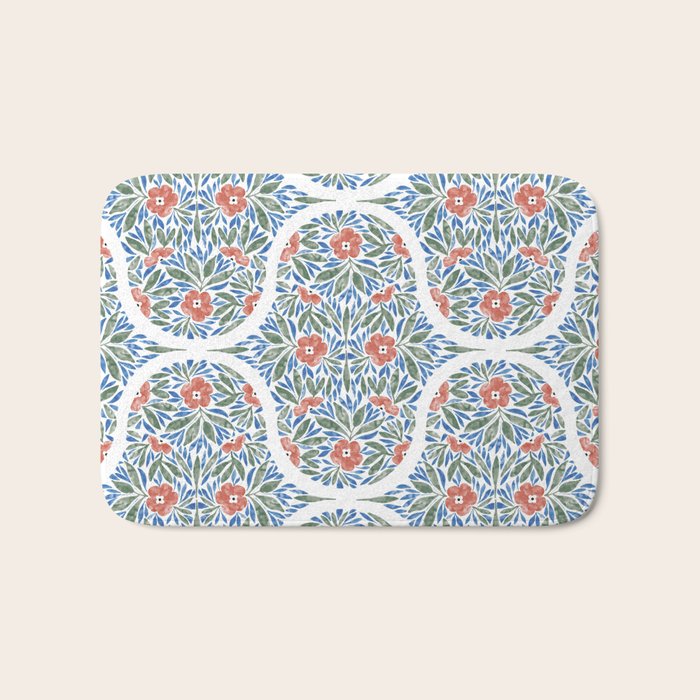 Nature Bouquet Charm Bath Mat Gallery Image 1