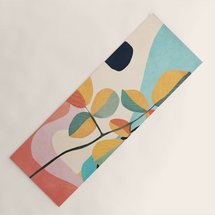 Colorful Branching Out 27 Yoga Mat Gallery Image 1