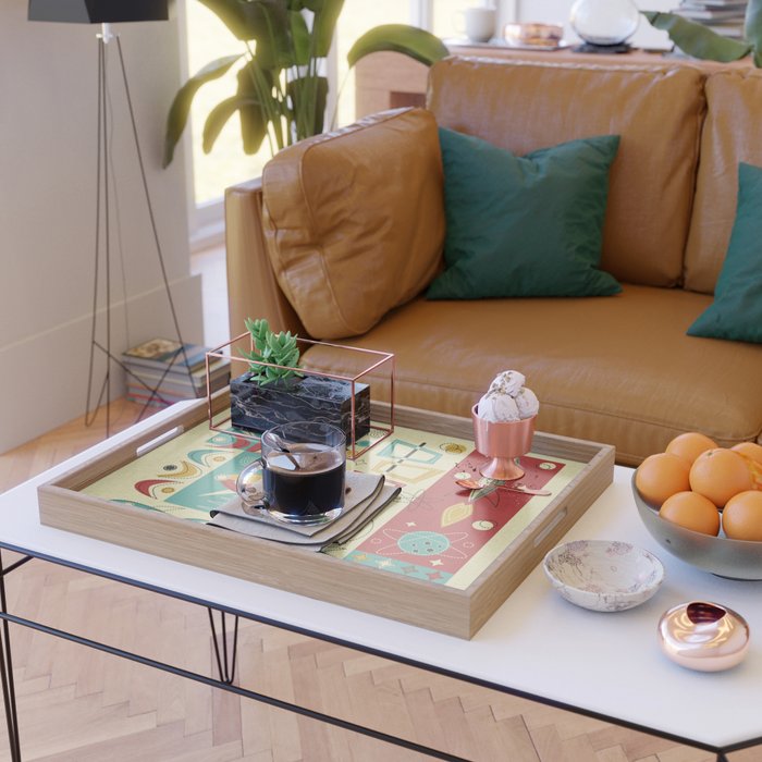 Retro Space Age Fun! ©studioxtine Serving Tray Gallery Image 2