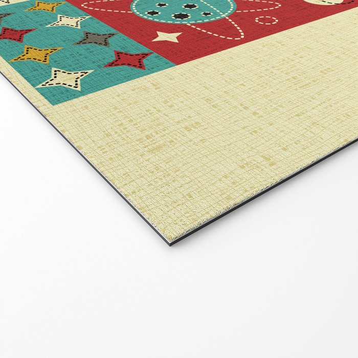 Retro Space Age Fun! ©studioxtine Welcome Mat Gallery Image 2