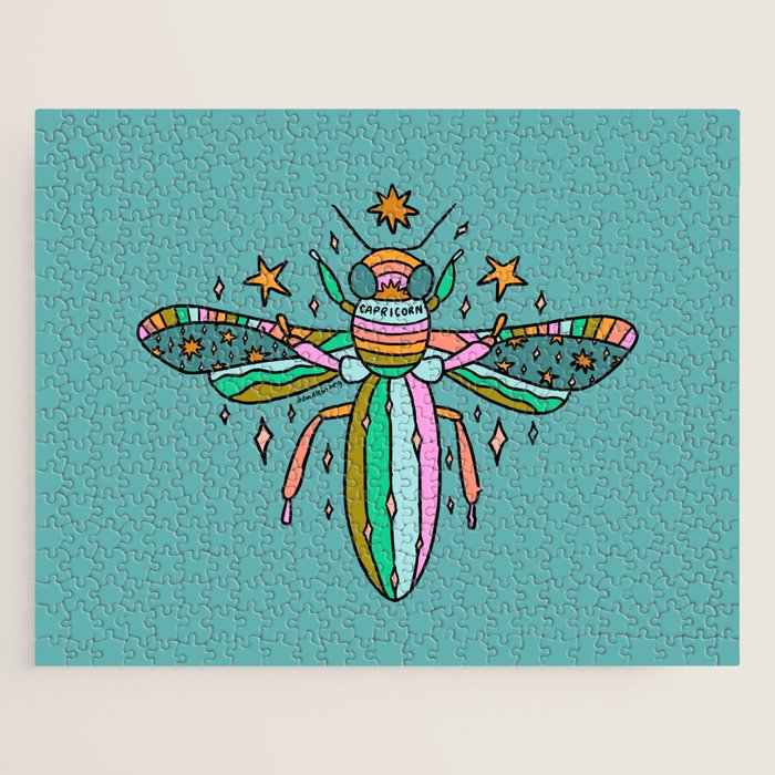 Capricorn Bee Jigsaw Puzzle Gallery Image 1