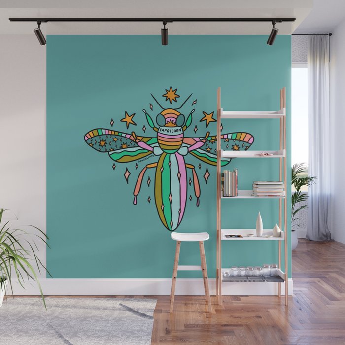 Capricorn Bee Wall Mural Gallery Image 1