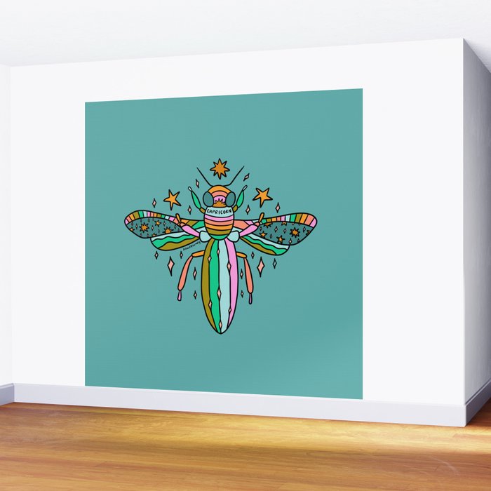 Capricorn Bee Wall Mural Gallery Image 2