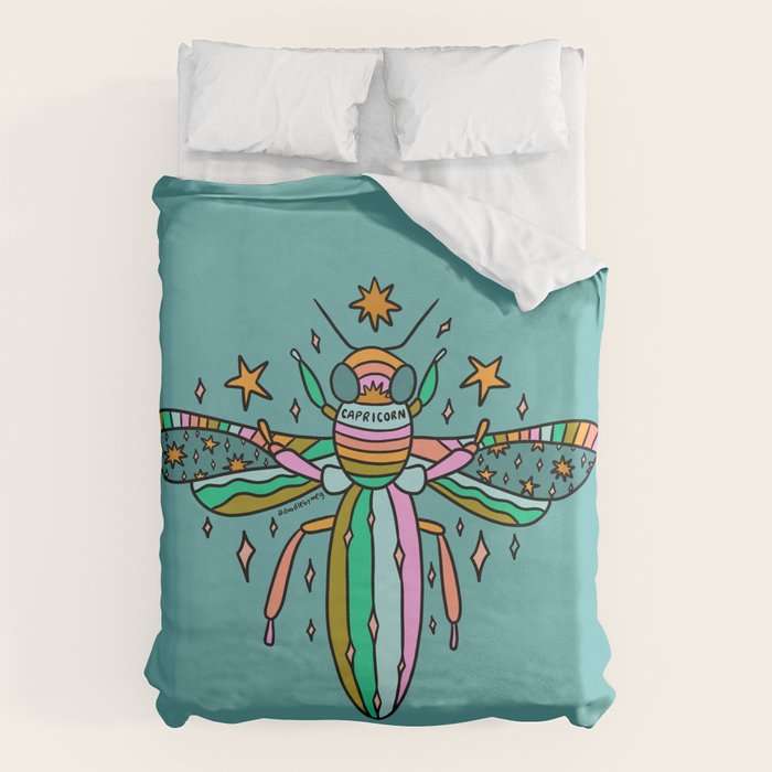 Capricorn Bee Duvet Cover Gallery Image 6