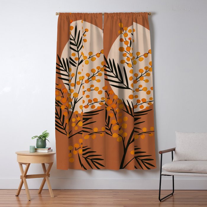 The Mimosa 2 Window Curtain Gallery Image 1