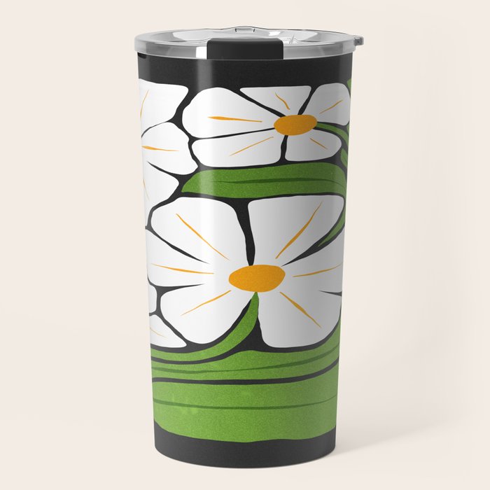 Trust the Process: Flower Market | Typography Edition 01 Travel Mug Gallery Image 1