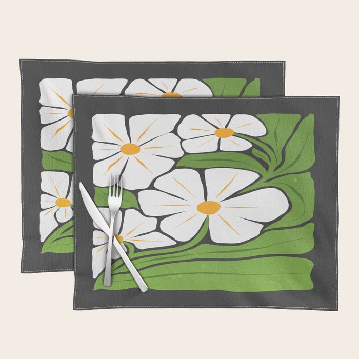 Trust the Process: Flower Market | Typography Edition 01 Placemat Gallery Image 1
