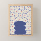 Little Daisy Vase Mini Art Print Gallery Image 1