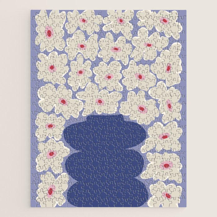 Little Daisy Vase Jigsaw Puzzle Gallery Image 1